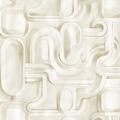 Abstract Path, Beige pattern image