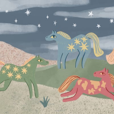 Gallop Midnight pattern image