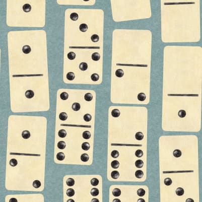 Domino, Fifties pattern image