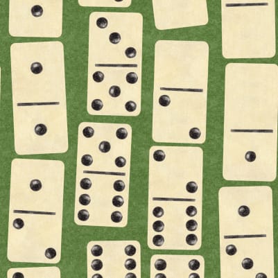 Domino, Grass pattern image