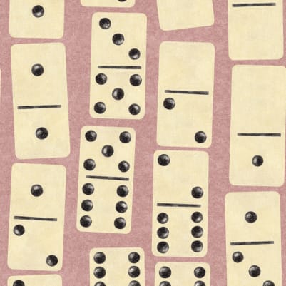 Domino, Buvard pattern image