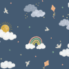 Raindrop Dark Blue