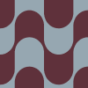 Jive Blue & Burgundy