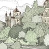 Castle By The Lake, Soft Green