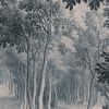 Forest Engraving, Blue