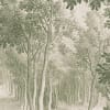 Forest Engraving, Green