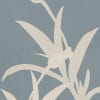 Floral Silhouette, Blue