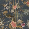 Chinoiserie Garden, Dark Blue