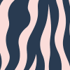 Zebra Lines, Blue & Pink