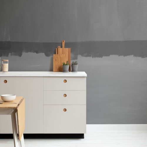 Vista Gray Wallpaper Mural