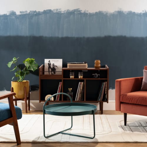 Altitude Blue Wallpaper Mural
