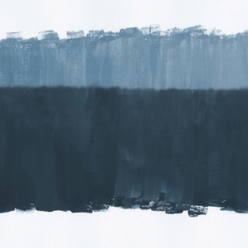 Altitude Blue Wallpaper Mural