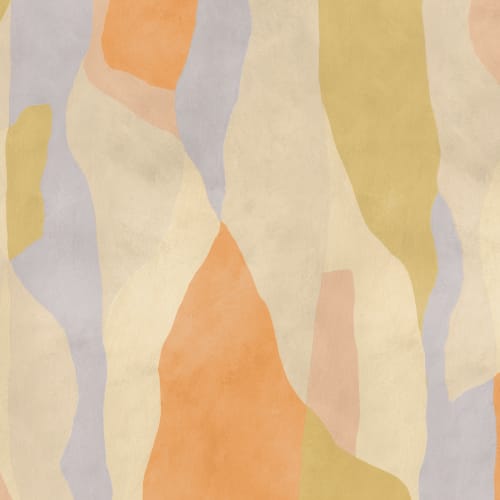 Multicolor Abstract Pattern Mexican Mural