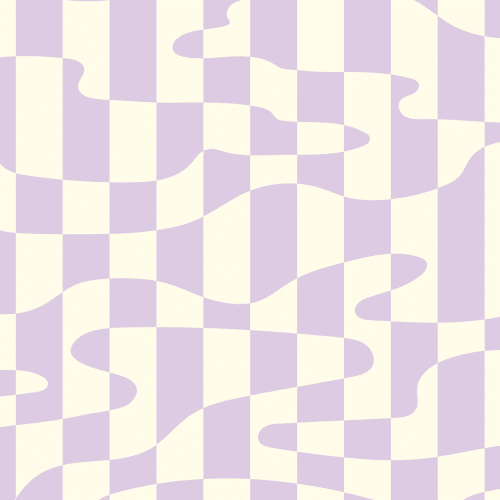 Papier peint panoramique violet d'Elizabeth Olwen