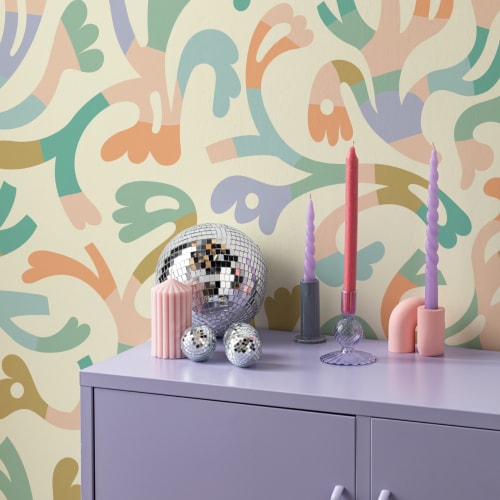 Elizabeth Olwen Flowstate Pastel Mural