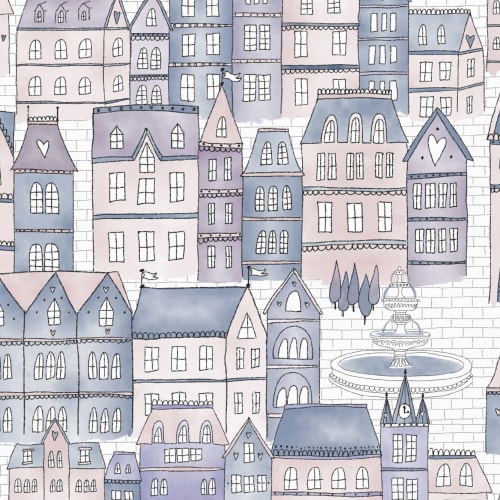 Fairytale Castle Princess Theme Wallpaper Mural