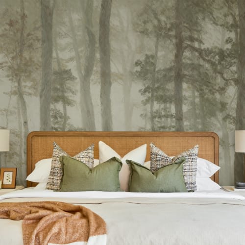 Fototapeta Green Forest Tranquil Nature zapewniająca spokój ducha