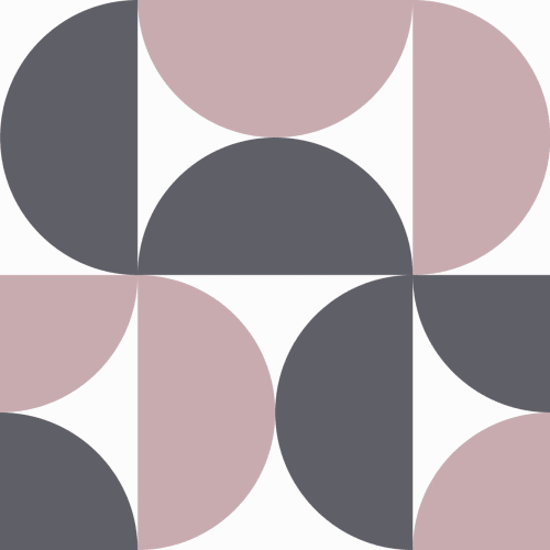 Aalto Retro Geometric Wallpaper Mural