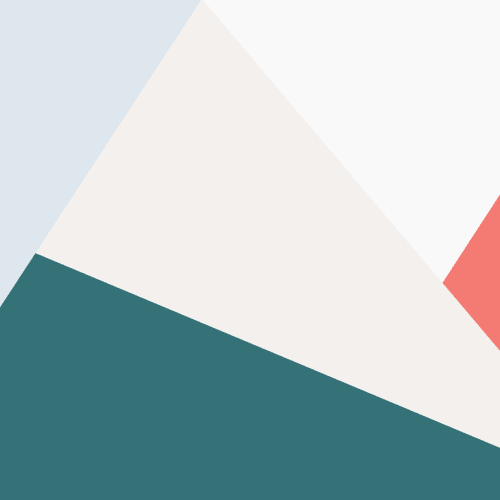 Bright Oversized Geometric Wallpaper Mural
