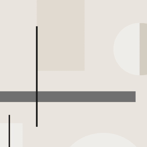Mid Century abstrakt geometrisk tapet