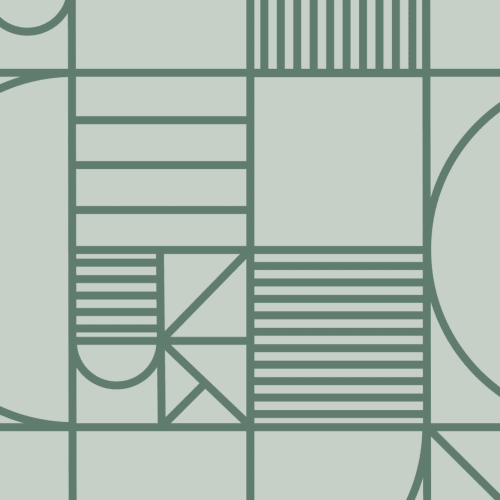 Green Abstract Geometric Lines Repeat Pattern Wallpaper