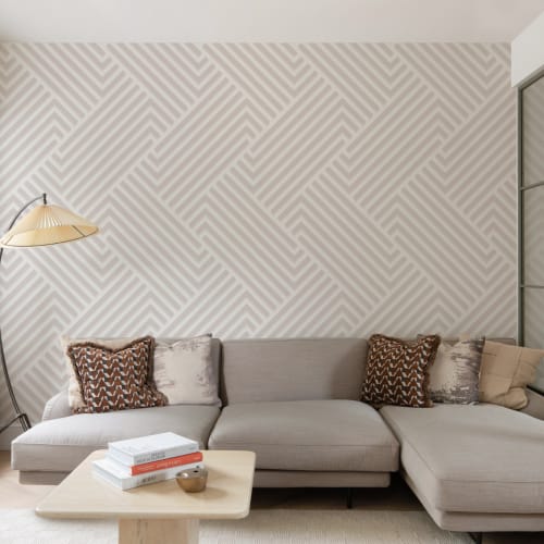 3D Geometriska ränder Bakgrund