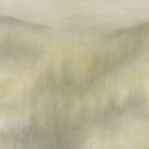 Fototapeta do salonu Mistwood Green Abstract Nature
