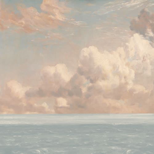 Papier Peint Panoramique Pastel John Constable vue sur la mer