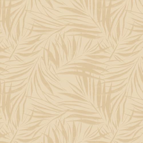 Sombra Light Neutral Palm Leaf Wall Mural with Soft Textured Effect