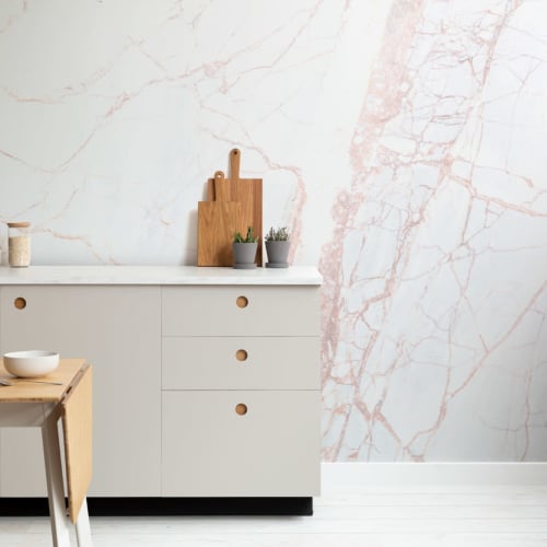 Bronze Textured Marble Wallpaper Mural