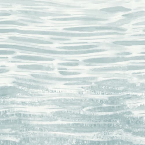 Carta da Parati Azzurra Effetto Onde del Mare