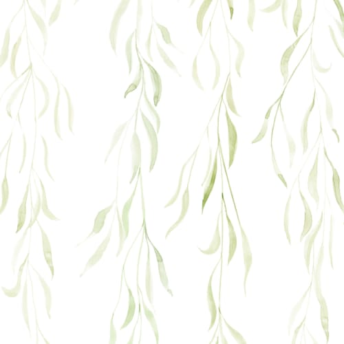 Watercolor Trailing Foliage Wallpaper