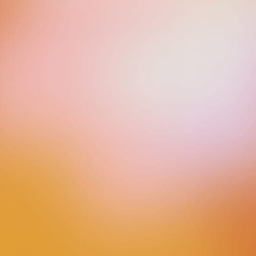 Orange and Pink Ombre Wallpaper Mural