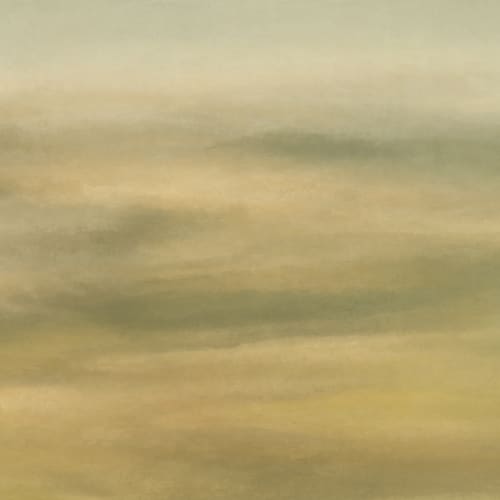 Soft Green Minimalist Nature Gradient Wall Mural