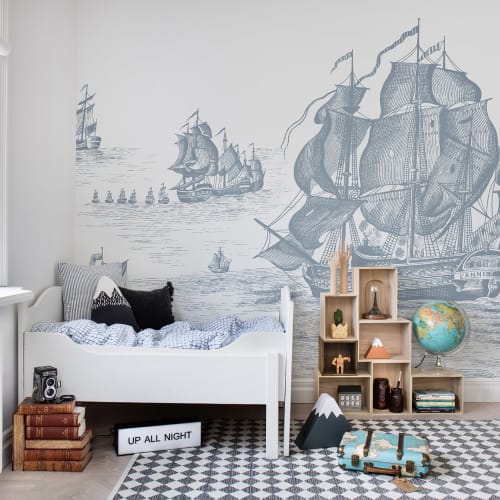 Een mural voor een echte piraat