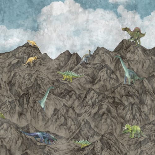 Dinosaurs rock! Literally.