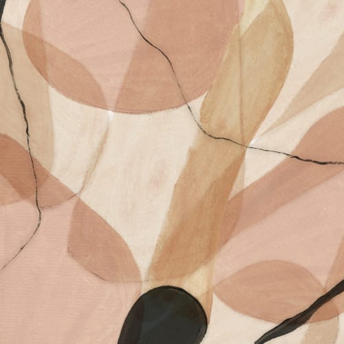 Abstract wall mural