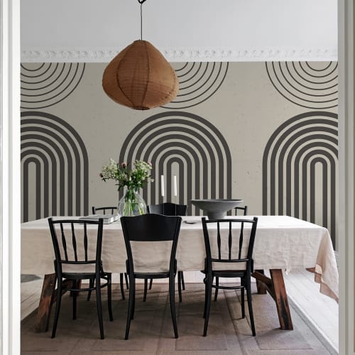Retro och minimalistisk