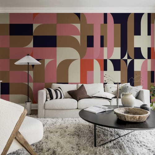 Élégance ludique avec les mosaïques pastel