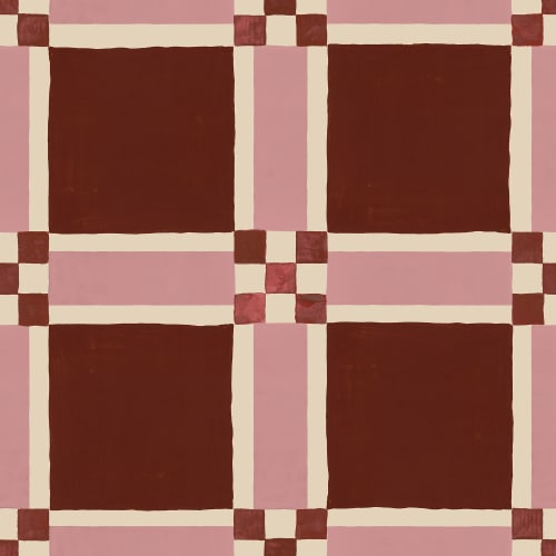 Bourgondisch raster met een gedurfde flair