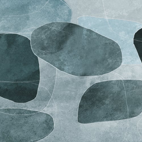 Verleihen Sie Ihrer Umgebung mit dem intensiven Blau der Geometric Essence einen kühnen und modernen Stil. Diese Fototapete erhebt Ihr Raumdesign auf ein neues Level und verkörpert gleichzeitig ein Gefühl von Stärke und Individualität. Be You.