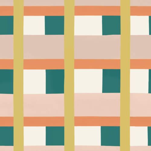 Colorful Abstract Checks Wallpaper