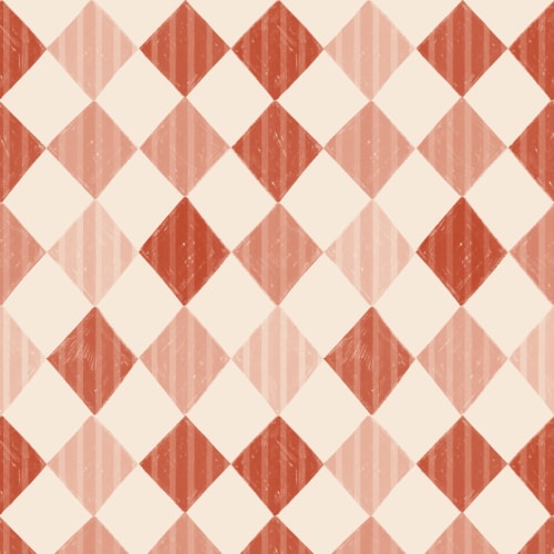 Mural de papel pintado Red Stripe Harlequin