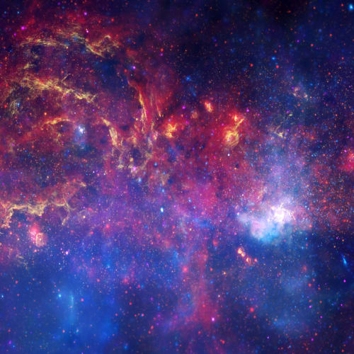 Carta da Parati con Via Lattea