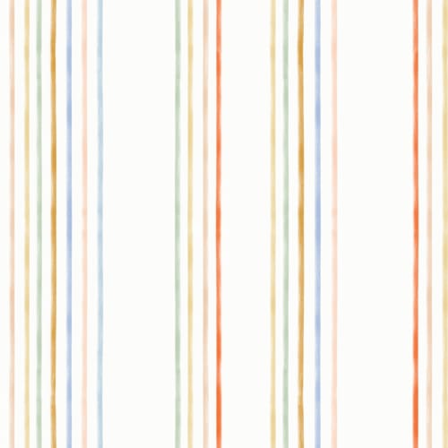 Rainbow Chalk Lodrette striber Tapetmaleri