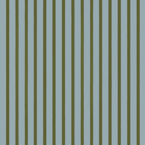 Blå och grön randig minimalistiskt mönster mural-tapeter