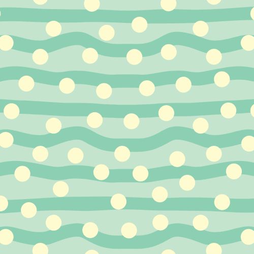 Elizabeth Olwen Polka Pop Light Green Mural