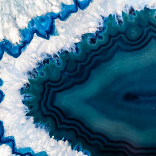 Agate Mineral Crystal Wallpaper Mural