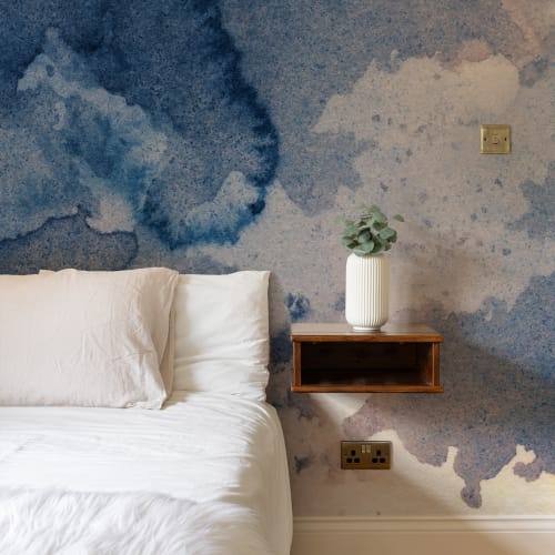 Ink Blot Akvarell Paint Fototapet