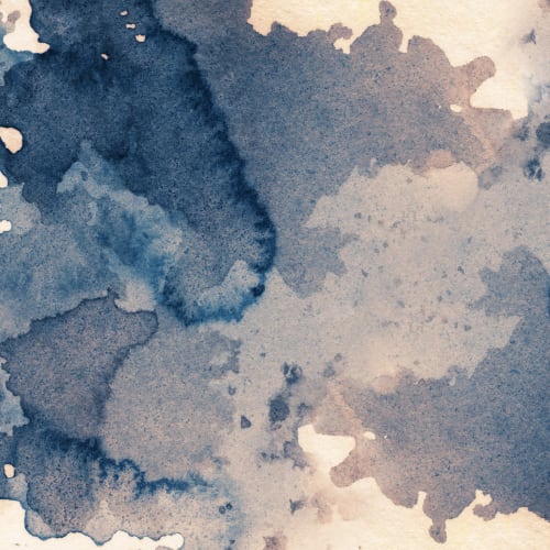 Ink Blot Akvarell Paint Fototapet